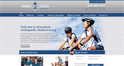 Desktop Screenshot of grossmontortho.com